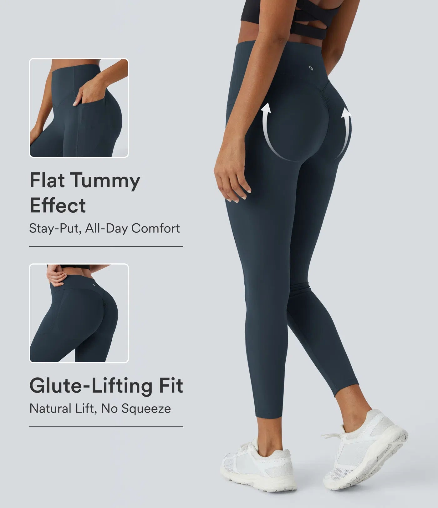Celone SculptLift™ High-Waist Scruntch Gym Leggings