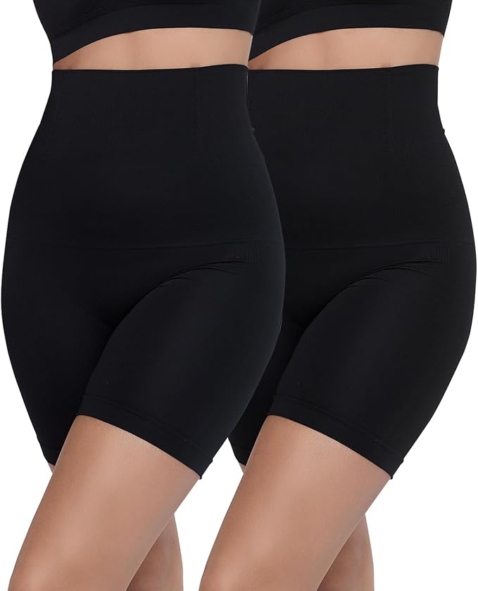 Celone SculptCore™ High-Waist Shapewear Shorts (2-Pack)