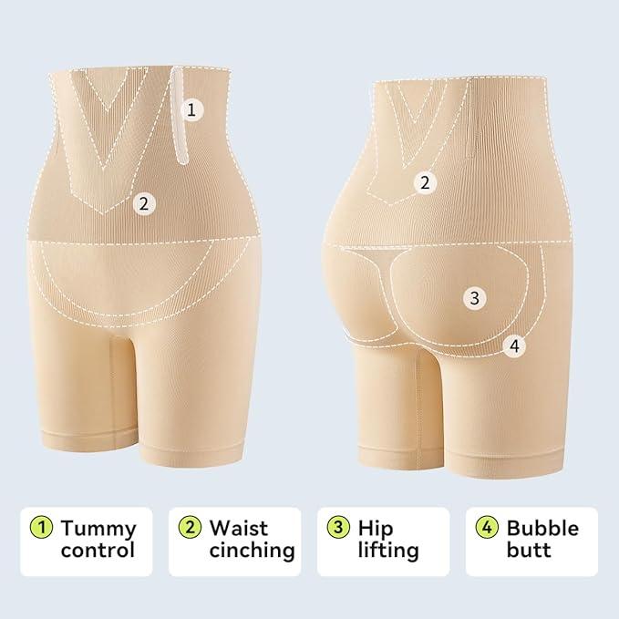 Celone SculptCore™ High-Waist Shapewear Shorts (2-Pack)