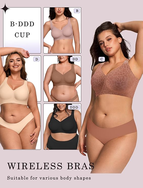 Celone LiftFlex™ Seamless Wireless Support Bra