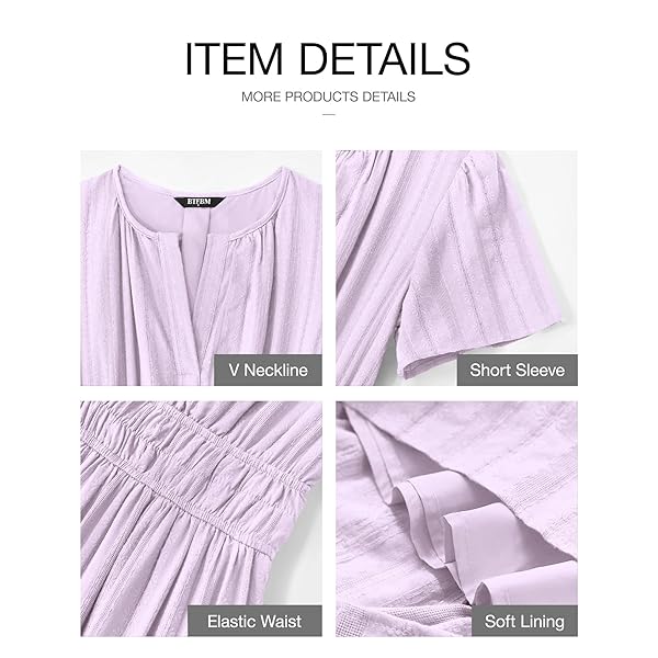 Celone BreezeLuxe™ Boho V-Neck Midi Dress